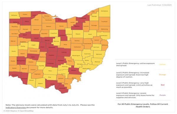 Ohio now under statewide mask order - Sunny 95