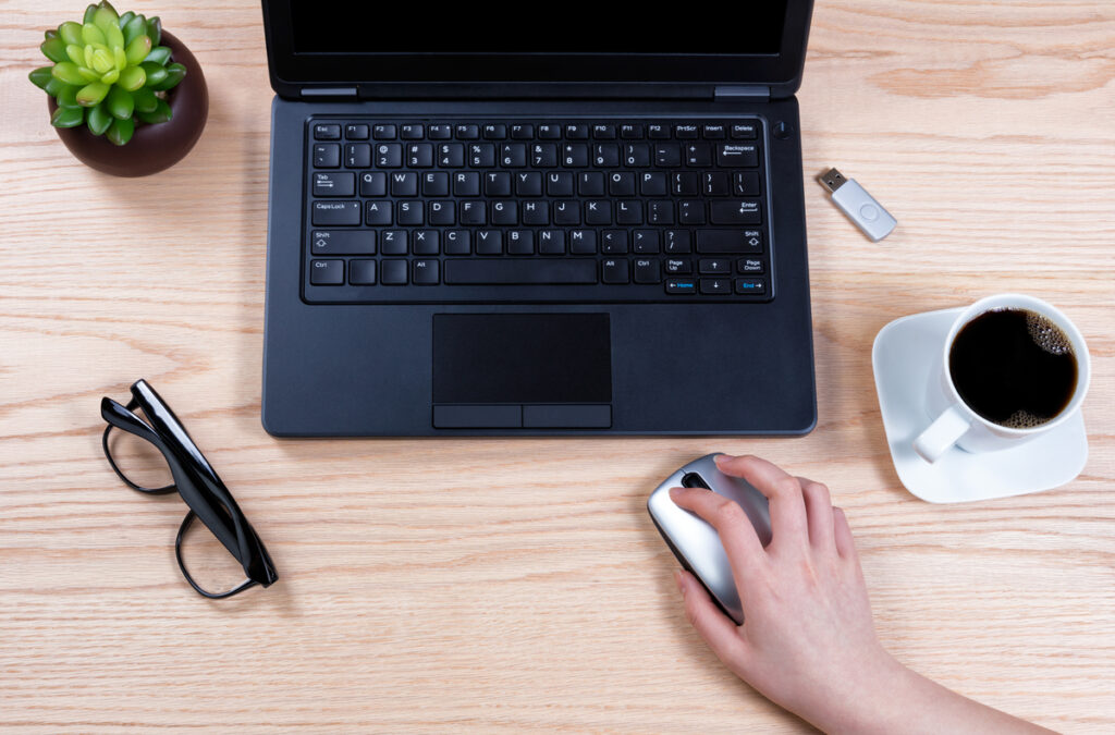 Desktop work clipart