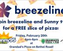 Sunny 95 with Breezeline at Grandad’s on Bethel!